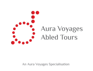 Logo for Abled Tours an Aura Voyages offer AITCAP 2022 Demonstrator