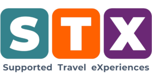 Logo for Supported Travel eXperiences STX AITCAP 2023 Partner and AITCAP 2022 Demonstrator