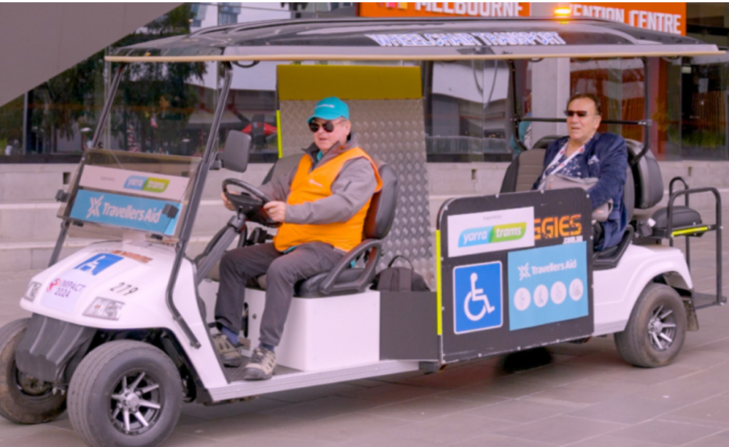 MCEC accessible buggy
